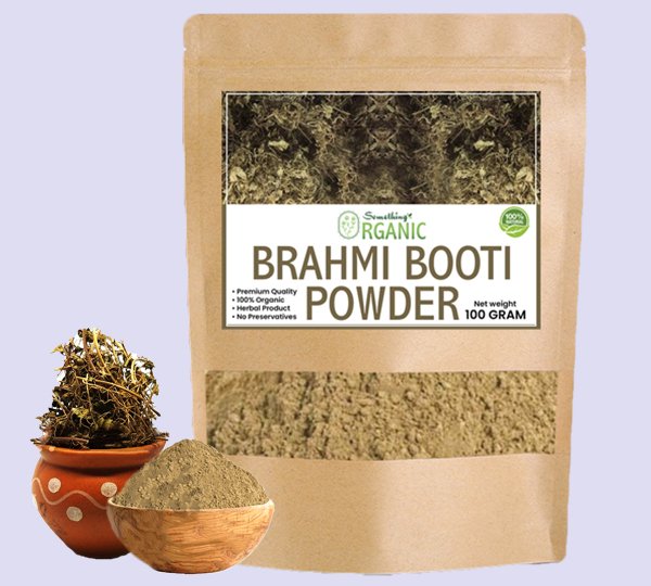 Brahmi Booti Powder - Natural Cognitive Enhancer and Hair Care Solution