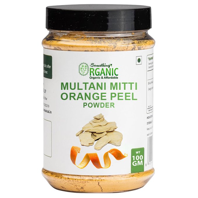 Jar Mix Multani Mitti & Orange Peel Powder – Natural Skin Care & Detoxifying Face Pack