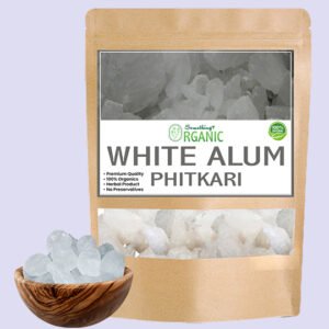 White Alum Phitkari 250 Grams