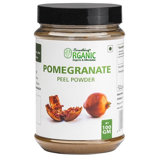 Jar Premium Pomegranate Peel Powder – Natural Antioxidant & Skin Health Booster