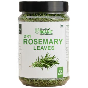 Jar Premium Rosemary Leaves – Aromatic Herb for Culinary & Medicinal Uses 50 Gram